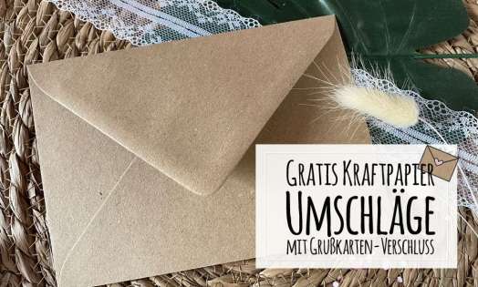 Einladungskarten Hochzeit Kraftpapier