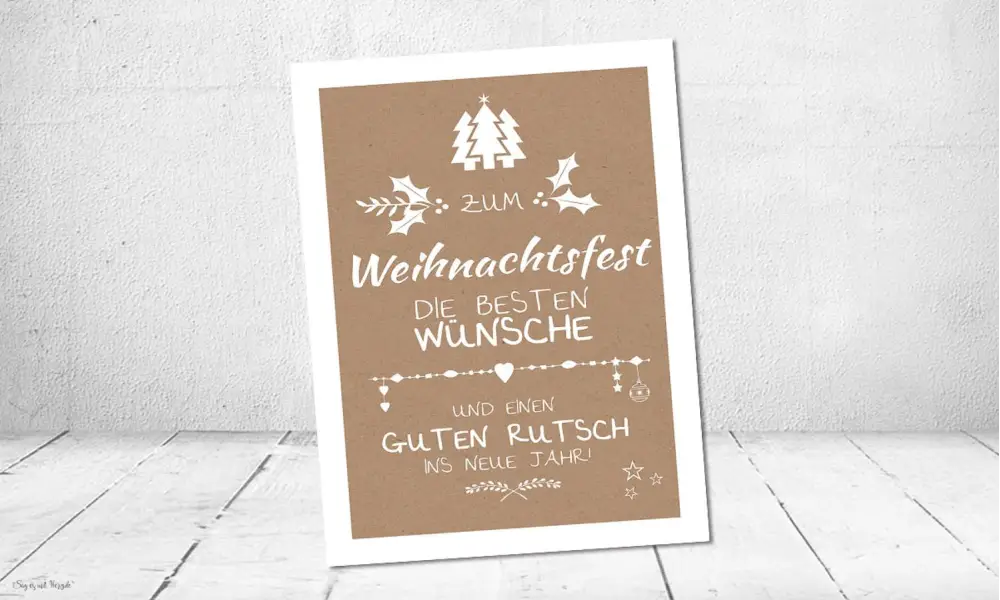 Weihnachtskarten geschäftlich individuell mit Logo gestalten lassen