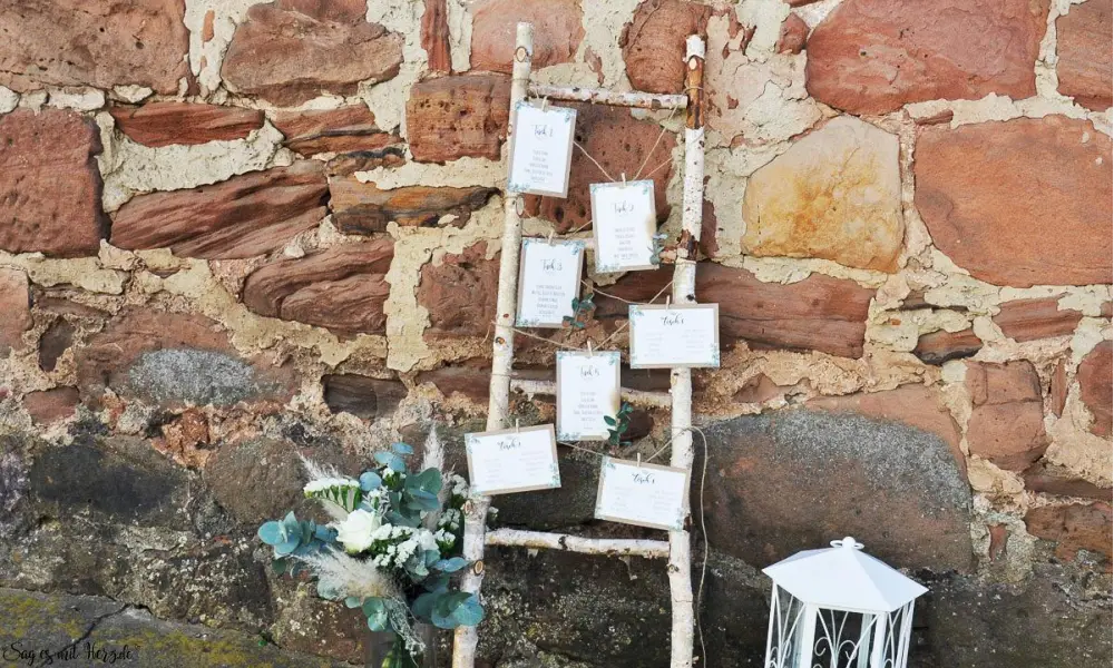 Tischplan Karten Sitzplan Hochzeit