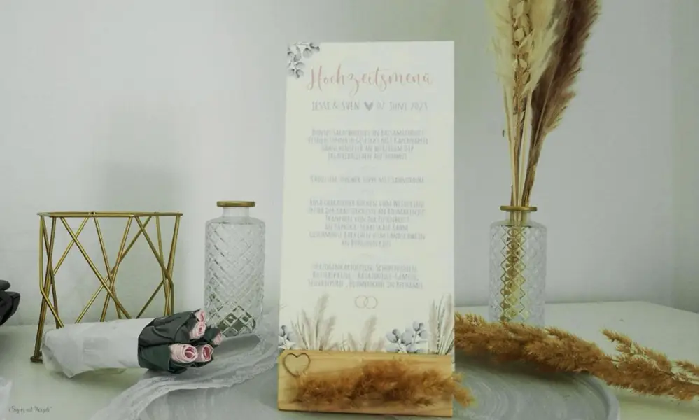 Menükarten-Hochzeit-Eukalyptus-Pampas-Boho