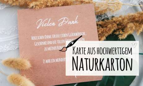 Dankeskarten, Fotokarten, Konfirmation, Kommunion mit Foto, Postkarte
