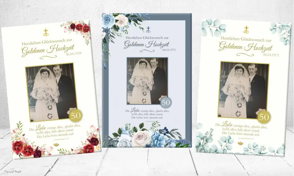 Geschenk zur Goldenen Hochzeit