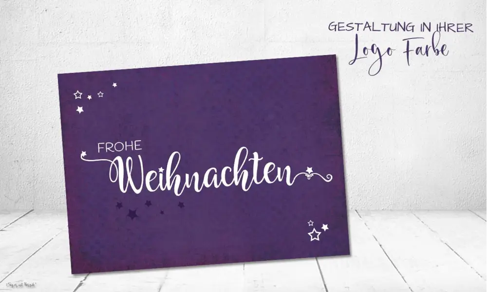 Weihnachtskarten geschäftlich