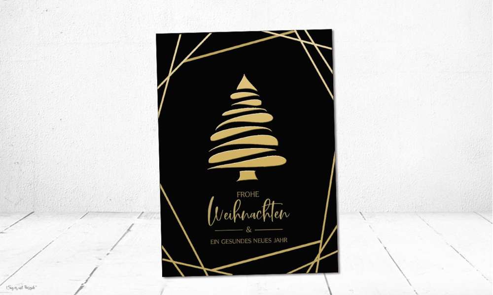 Weihnachtskarten geschäftlich Steuerberater