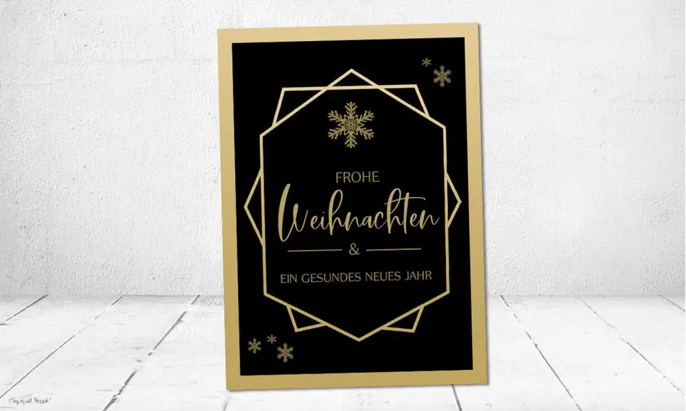Weihnachtskarten für Firma