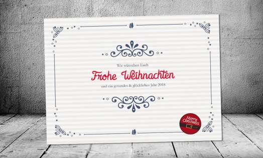Weihnachtskarte Firmen originell