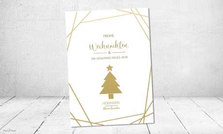 Besondere Weihnachtskarten geschäftlich