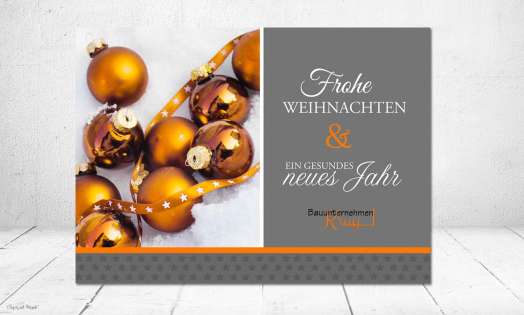 Geschäftliche Weihnachtskarten