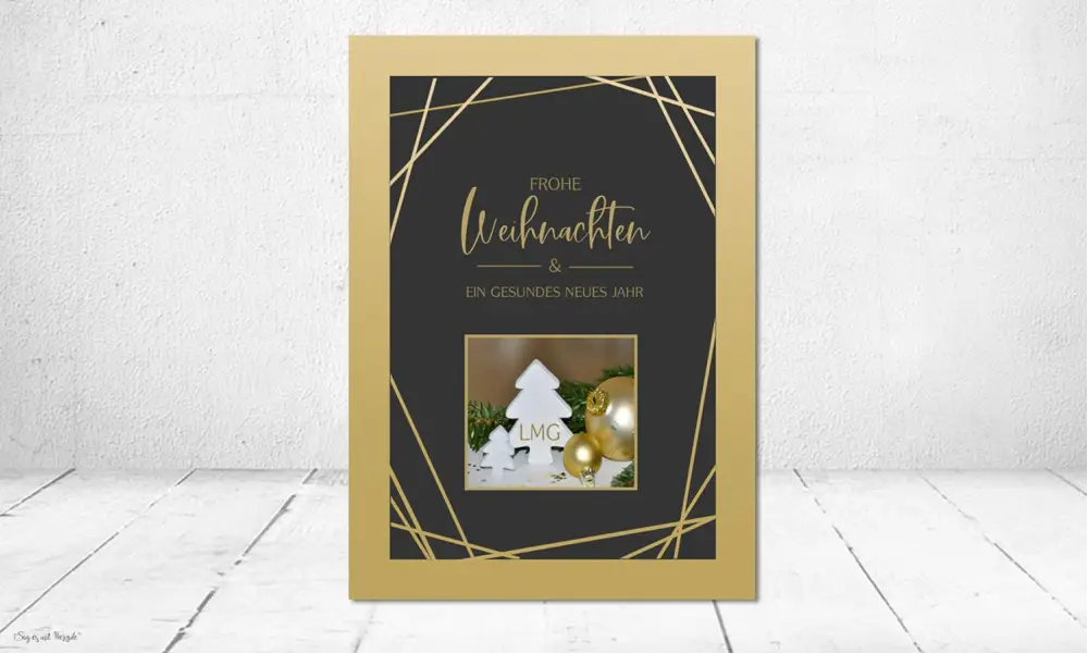 Weihnachtskarten für Firmen