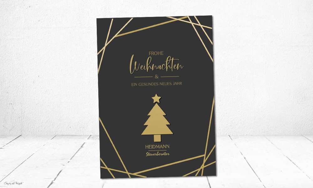 Weihnachtsgrüße geschäftlich Steuerberater