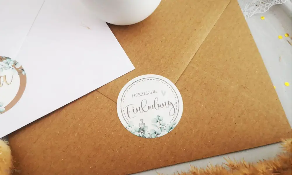 Sticker Einladung