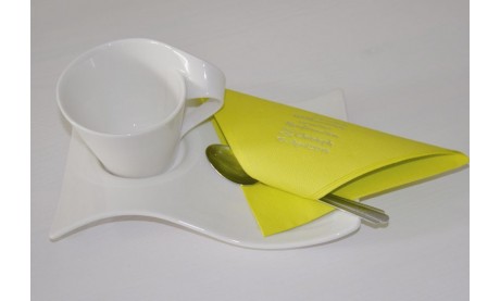 Servietten Kaffeetafel, individuell bedruckt mit Ihrem Wunschtext
