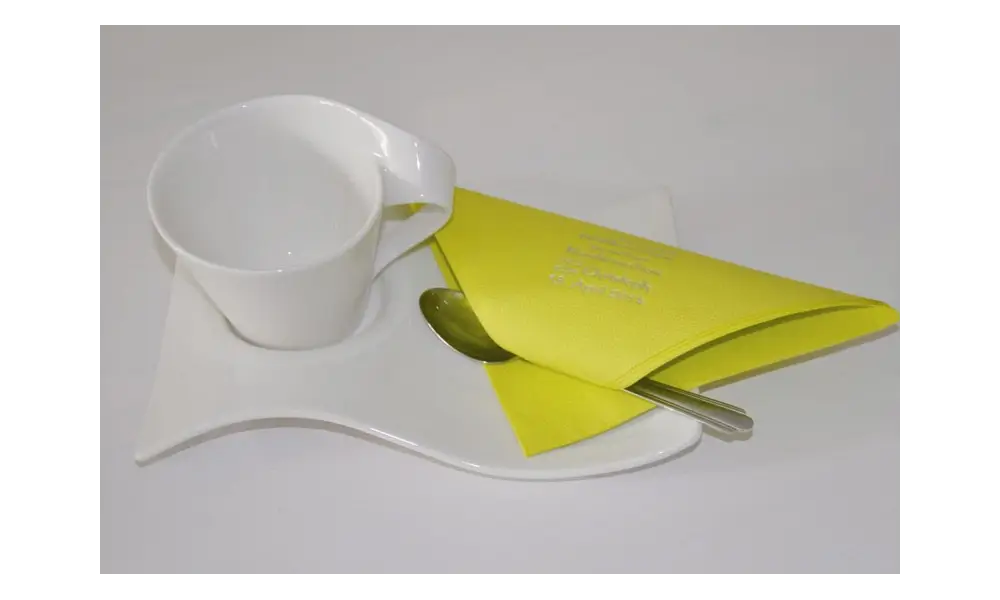 Servietten Kaffeetafel, individuell bedruckt mit Ihrem Wunschtext