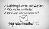 Dankeskarte Konfirmation Kraftpapier