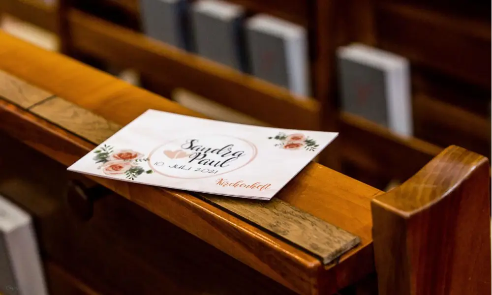 Kirchenheft Hochzeit