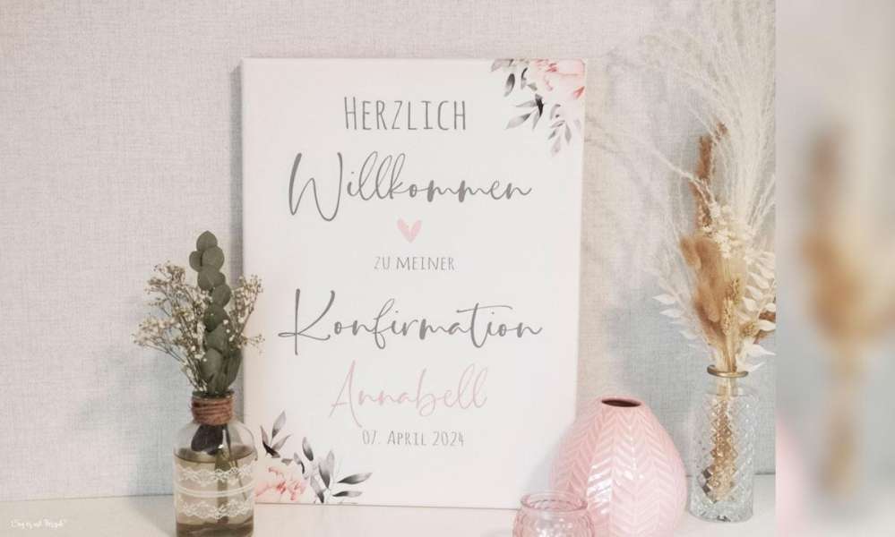Willkommensschild Hochzeit