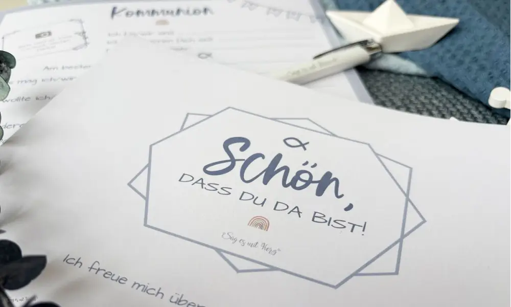 Gästebuch Karten Kommunion