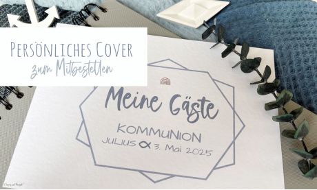 Gästebuch Karten Kommunion