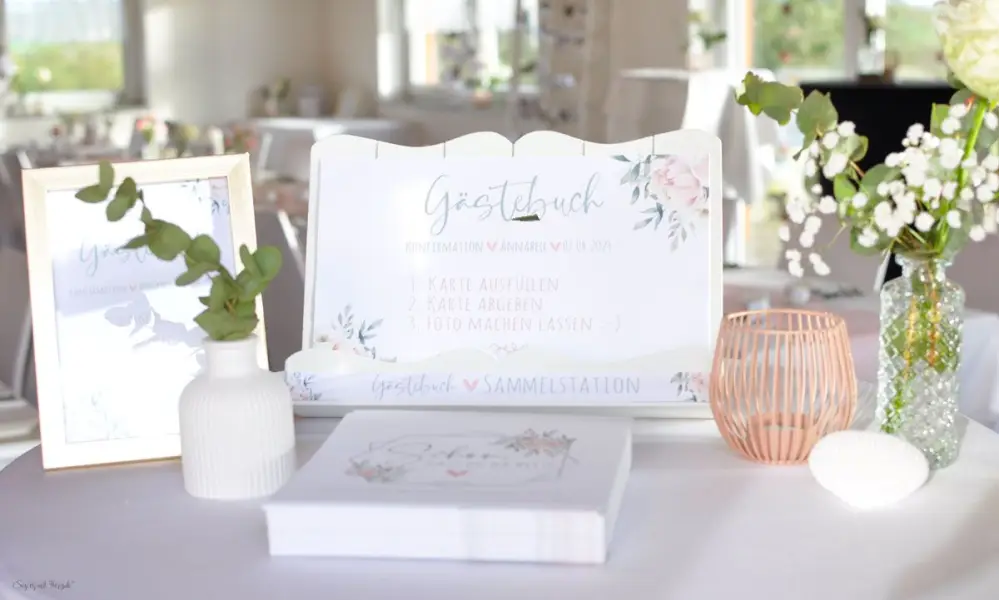 Gästebuch Hochzeit Karten zum Ausfüllen