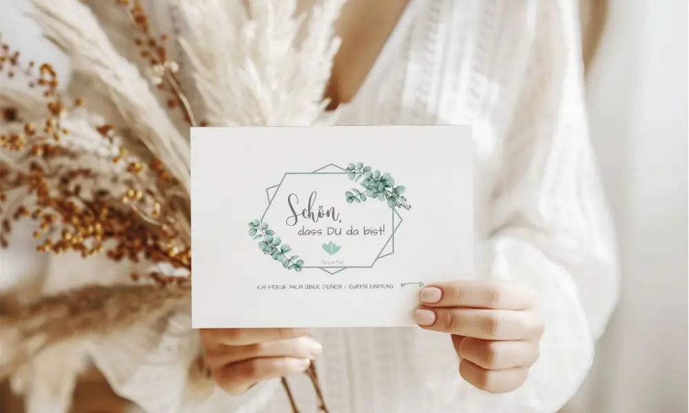 Gästebuch Karten ♥ Kommunion Konfirmation