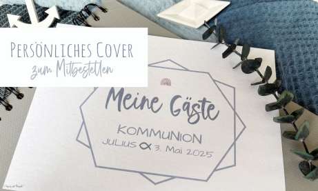 Gästebuch Karten ♥ Kommunion Konfirmation