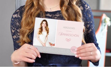 Dankeskarten Konfirmation mit Foto