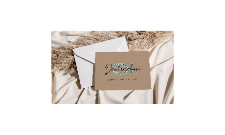 Danksagung Konfirmation Eukalyptus Kraftpapier