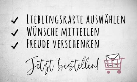 Dankeskarten Geburt natürlich