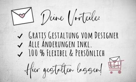 Dankeskarten Geburt natürlich