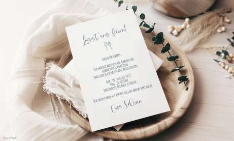 Moderne Einladungskarten 30 Geburtstag mit Foto früher heute