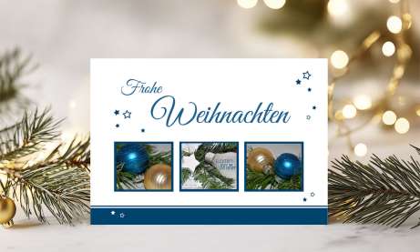 Weihnachtskarte Elektriker