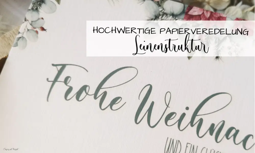 Personalisierte Weihnachtskarten Firma