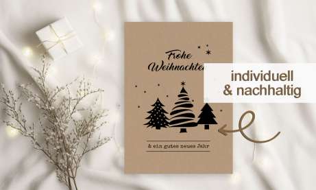 Firmen Weihnachtsgruß Tanne