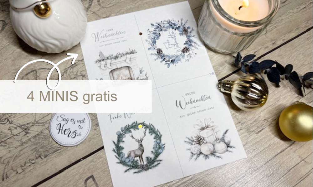 Weihnachtskarten Set