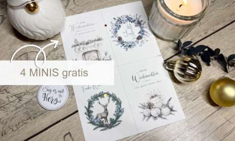 Weihnachtskarten Set