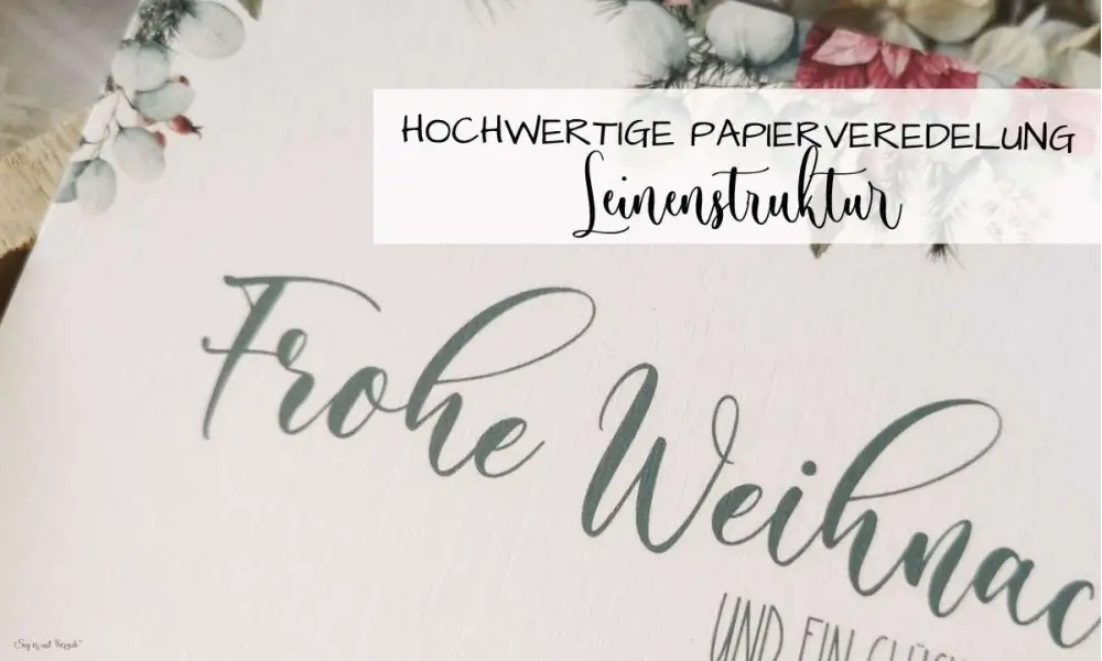 Personalisierte Weihnachtskarten Firma