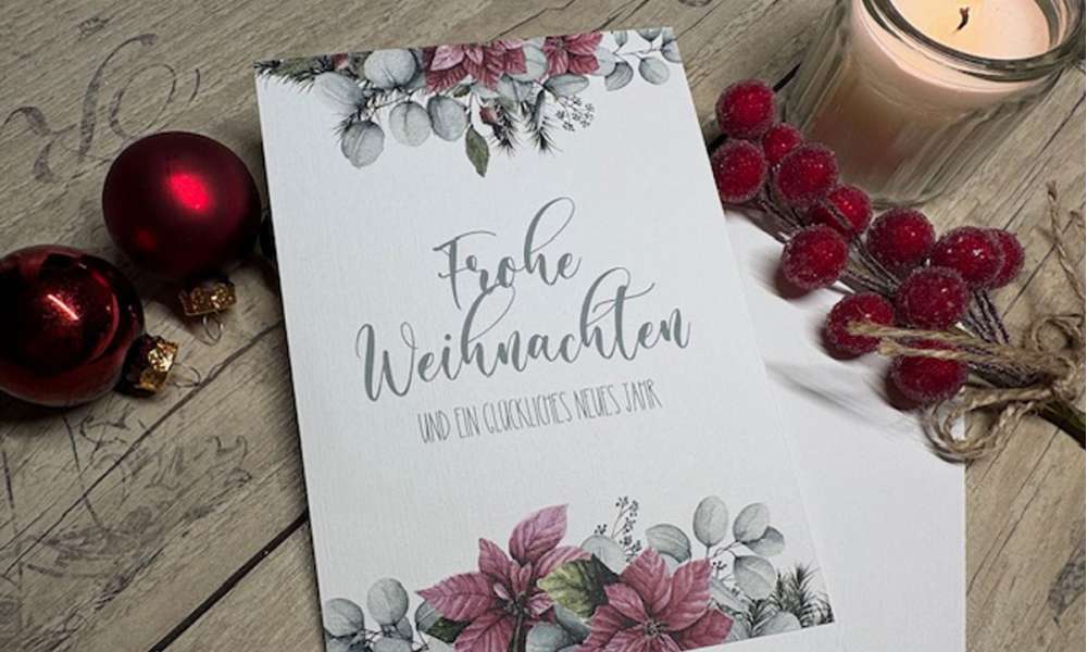 Weihnachtskarten Express