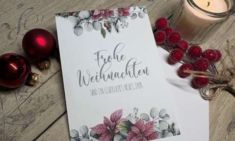 Weihnachtskarten Express