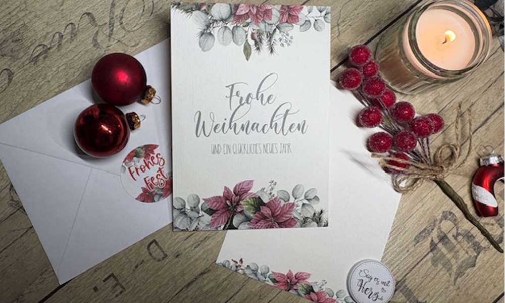 Weihnachtskarten Express