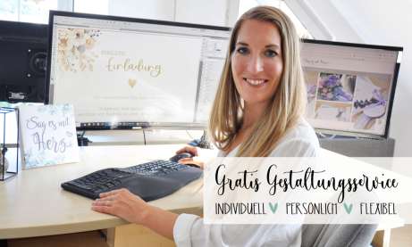 Sag es mit Herz, Melanie Lang Gestaltung von geschäftlichen Weihnachtskarten