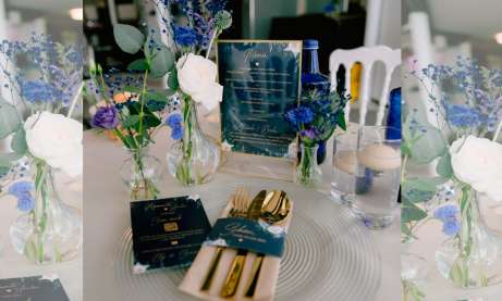 Hochwertiges Willkommensschild Hochzeit