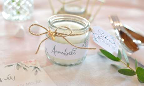 Gastgeschenk Anhänger Schön, dass Du da bist