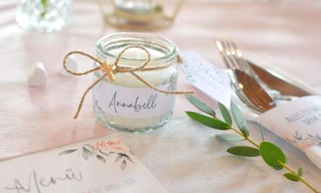 Gastgeschenk Anhänger Schön, dass Du da bist