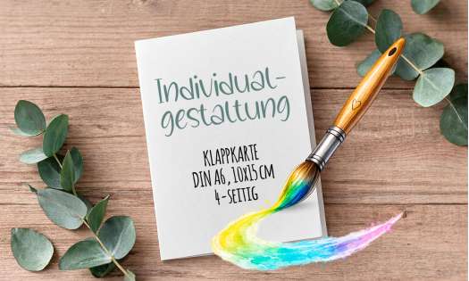 Individualgestaltung einer Klappkarte