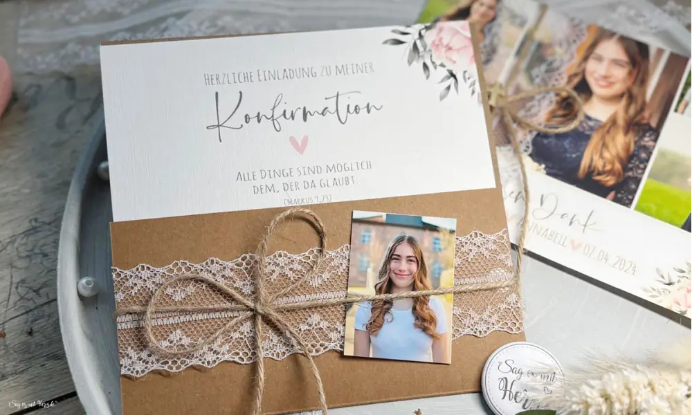 Konfirmationstorte selber machen ♥ Tortenbild & Aufleger