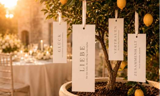 Wunschbaum Karten Hochzeit, Wunschkarten