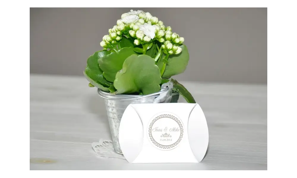 Einladungskarte Hochzeit "true Love", Klappkarte Quadrat, braun