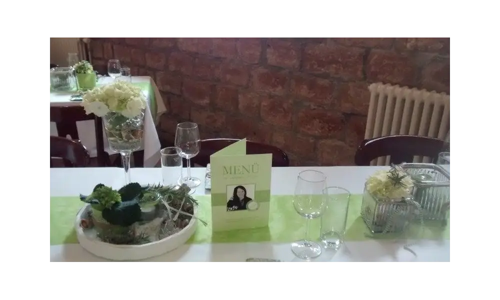 Menükarte, Getränkekarte, Hochzeitsmenü, Klappkarte A5