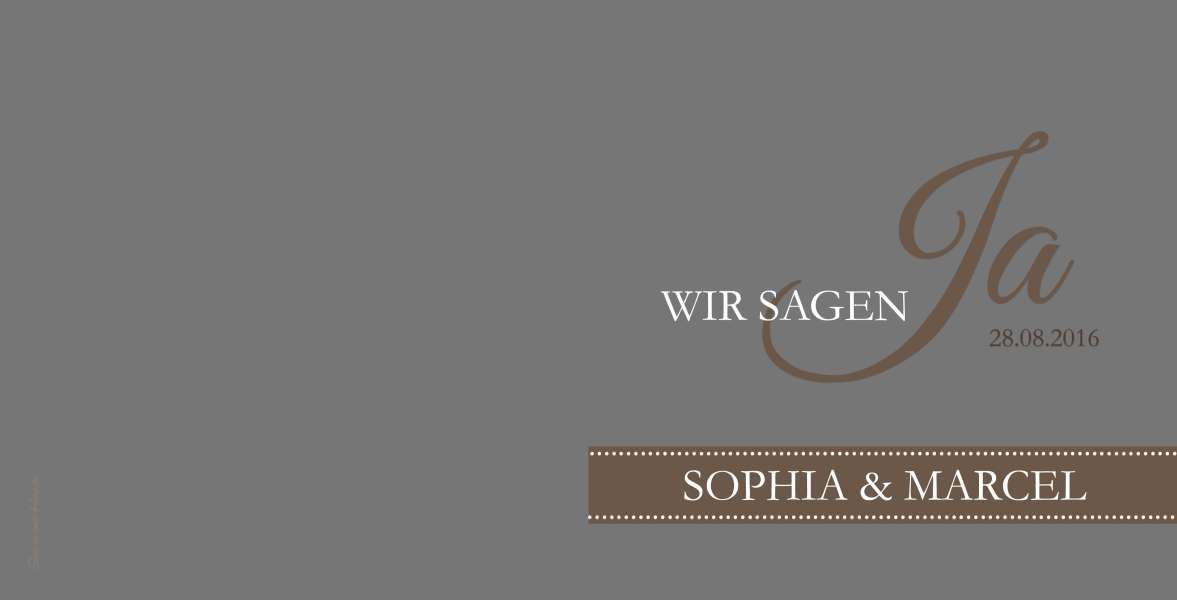 Einladungskarte Hochzeit, moderne Pastellfarben "mint"