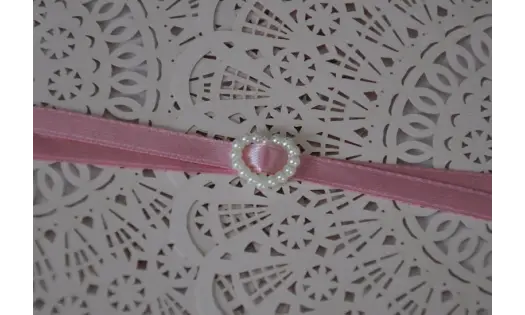 Hochzeitseinladungen Vintage "Mädchentraum in rosa"